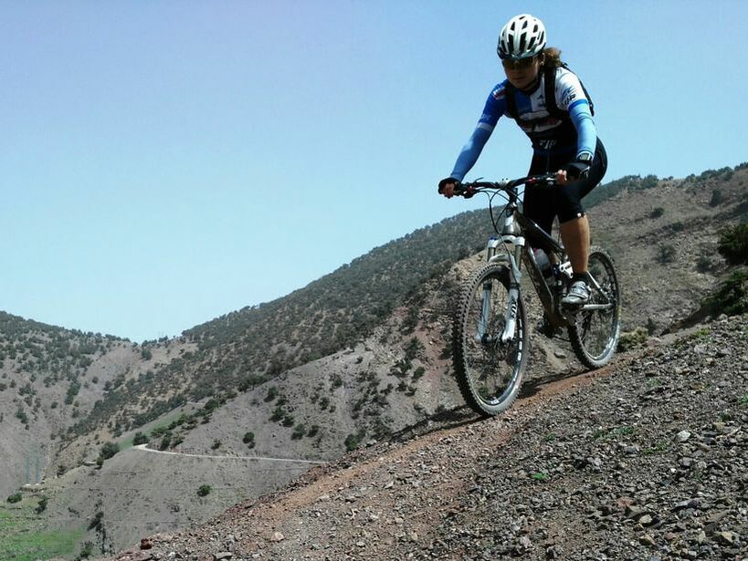 Mountain bike in Morocco